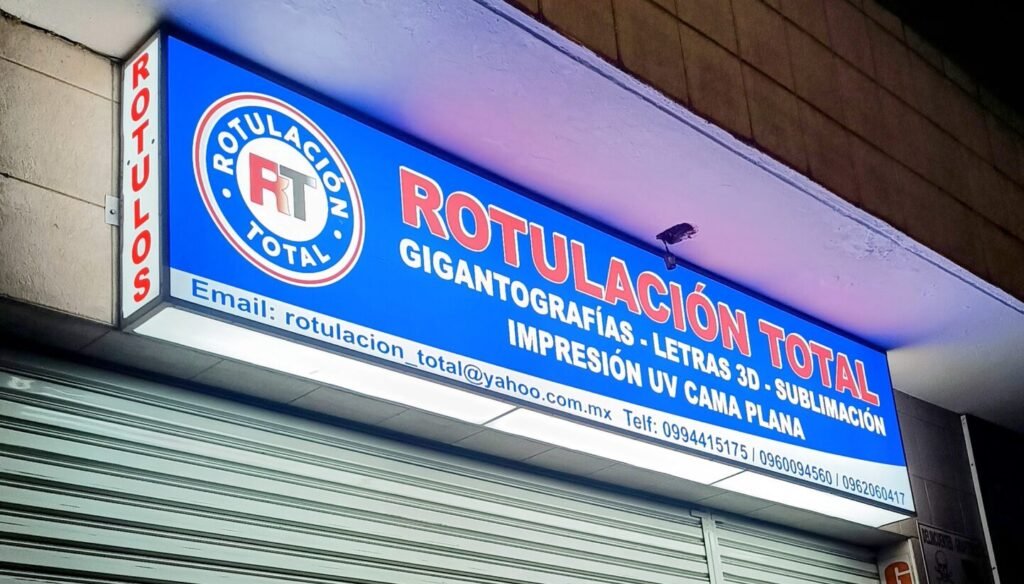 Rotulación Total - Rótulo Luminoso